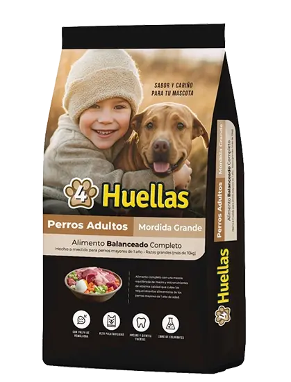 4 Huellas Perro Adulto 20 kg