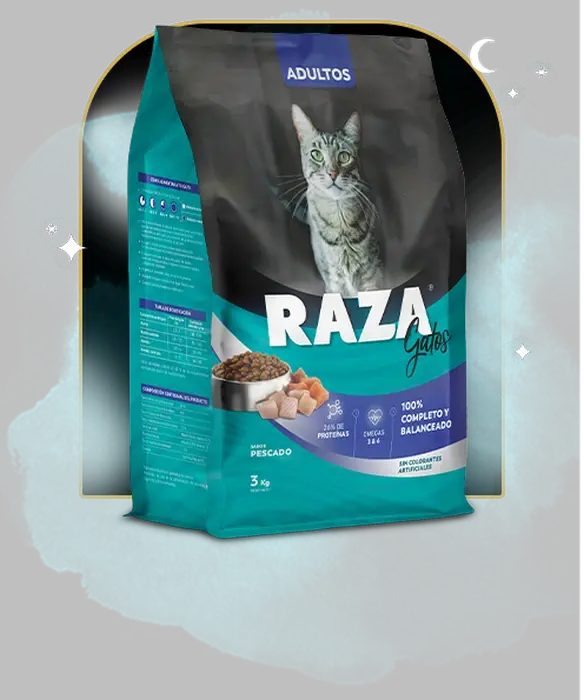 Raza Gato Pescado 15 kg